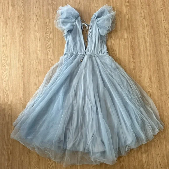 Pinkblush tulle midi dress nwot - Picture 7 of 7